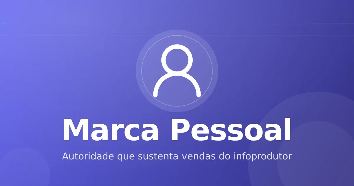 Branding pessoal do infoprodutor: como construir autoridade que sustenta vendas