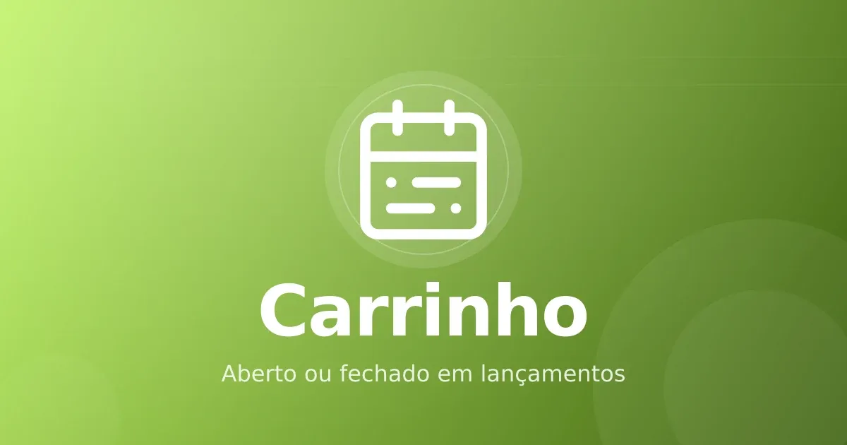 Carrinho aberto ou fechado: qual modelo de lançamento escolher em infoproduto