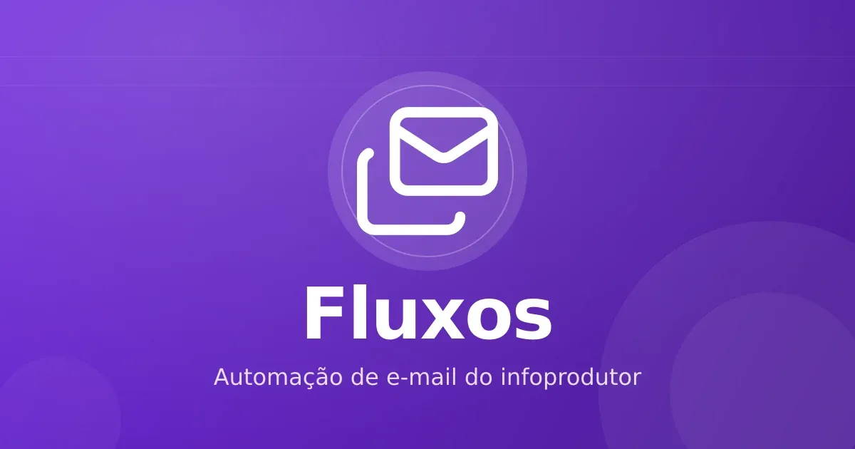 Fluxos de e-mail automatizados: boas-vindas, nutrição e recuperação no infoproduto
