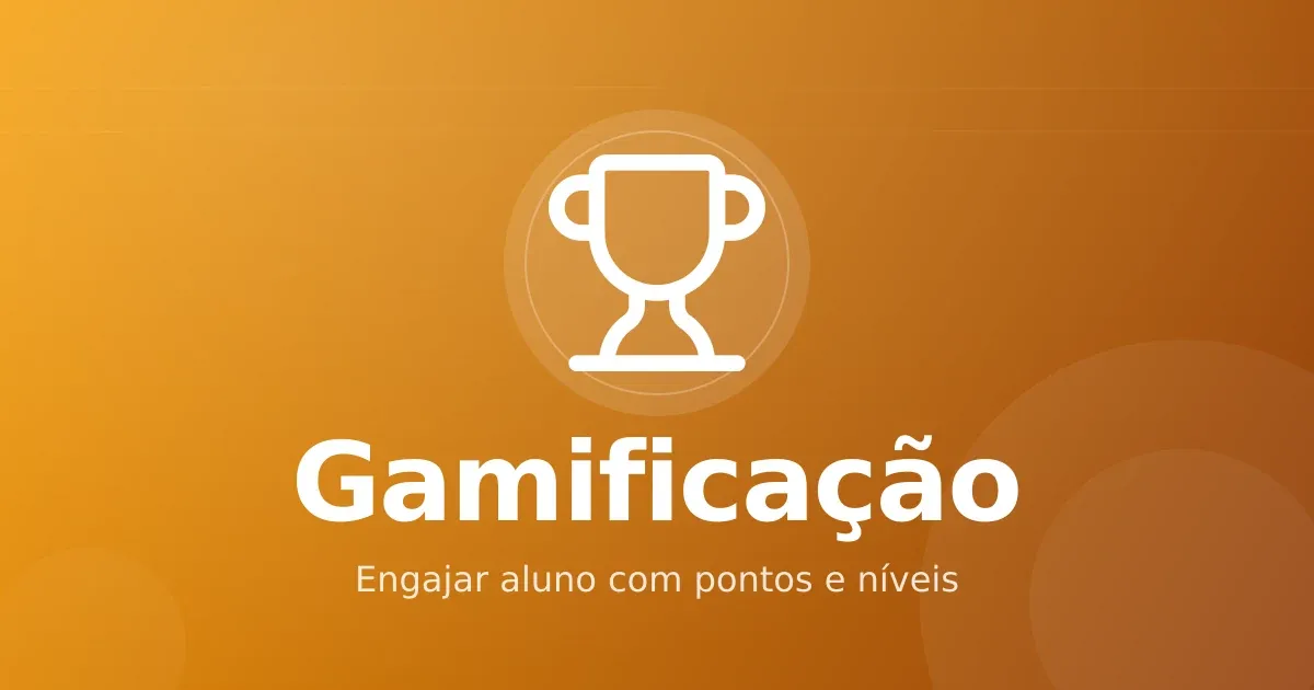 Gamificação em curso online: pontos, níveis e badges sem virar infantilização