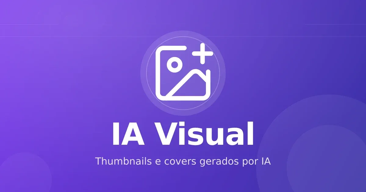 IA para gerar thumbnails e covers: como acelerar design visual do infoproduto